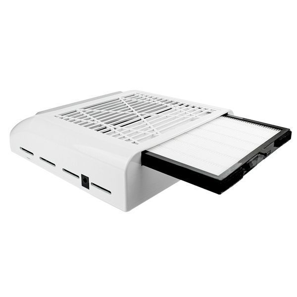 Манікюрний пилосос Витяжка для манікюру настільна NDC 858-6 80 W (витяжка для нігтів, гель лаку, makeup) xh1100215 фото